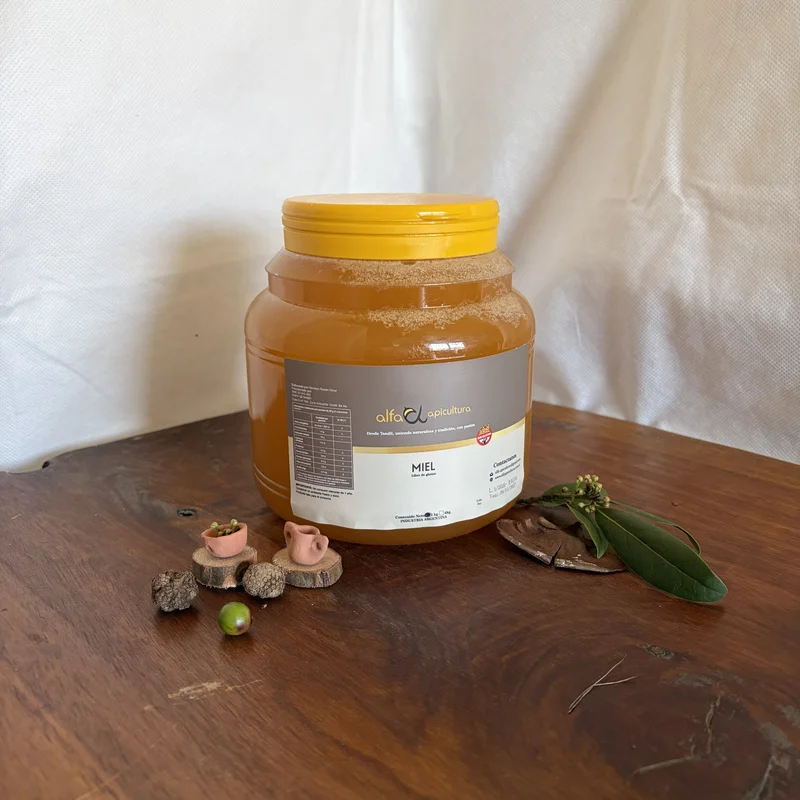 Miel de Tandil Alfa Apicultura - Presentación de 2kg - Libre de Gluten.