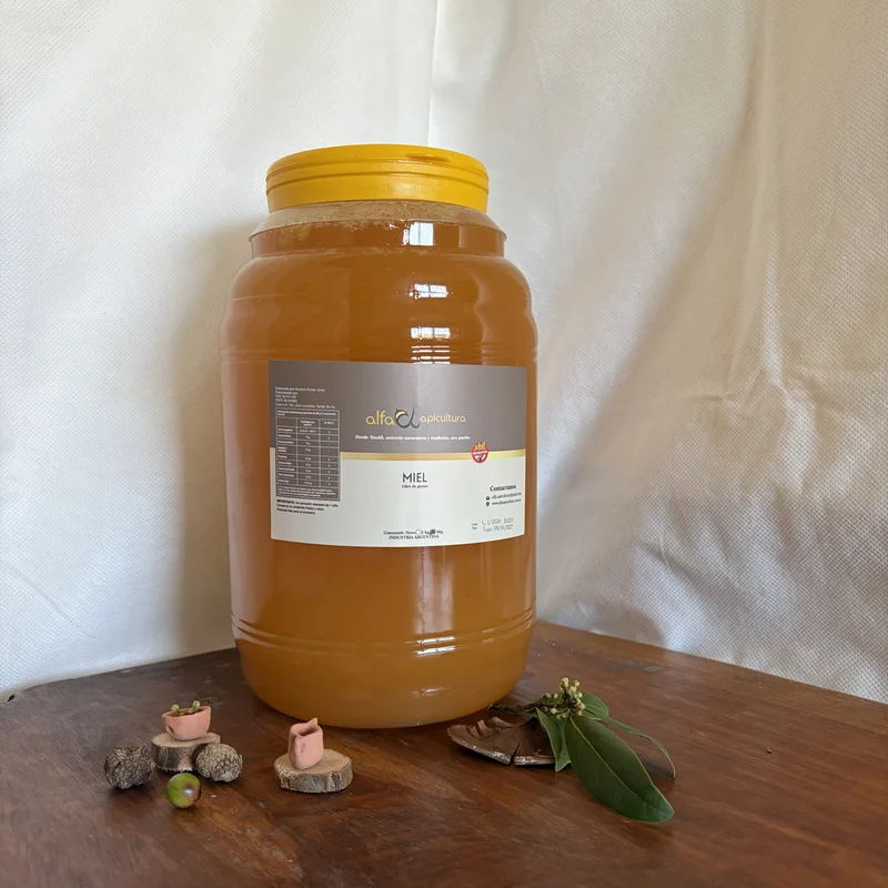 Miel de Tandil Alfa Apicultura - Presentación de 4kg - Libre de Gluten.