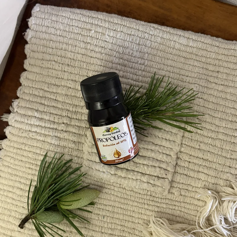 Extracto de propóleo al 20 por ciento: antibiótico natural y solución para bienestar prostático. Suplemento alimenticio Tandil.